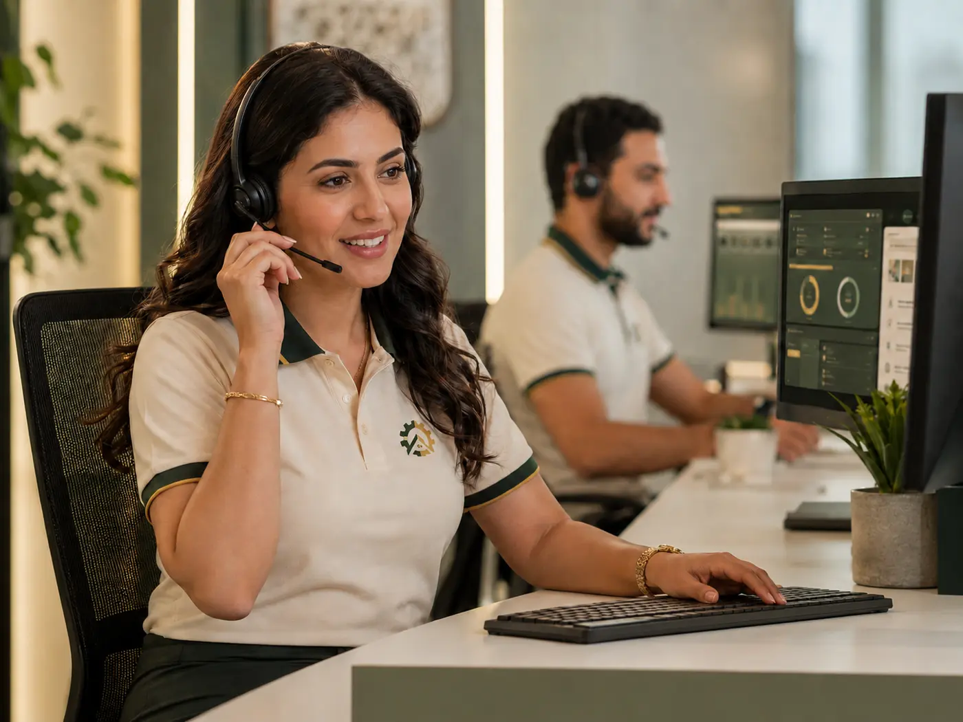 فريق خدمة عملاء PerfectFix يتابع طلبات صيانة الأجهزة المنزلية