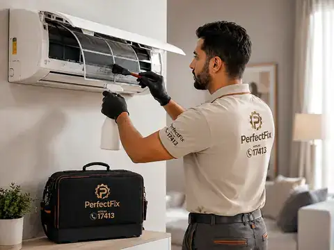 خدمة صيانة تكييفات من PerfectFix